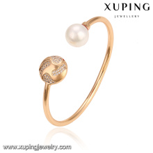 51787 Xuping ювелирные изделия оптовая моды жемчуг Браслет для женщин с золотым покрытием
